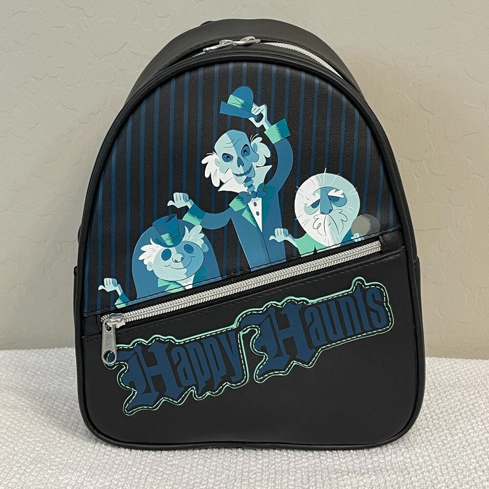 LOUNGEFLY ~ Disney Haunted Mansion Hitchhiking Ghosts Mini Backpack - NWT!